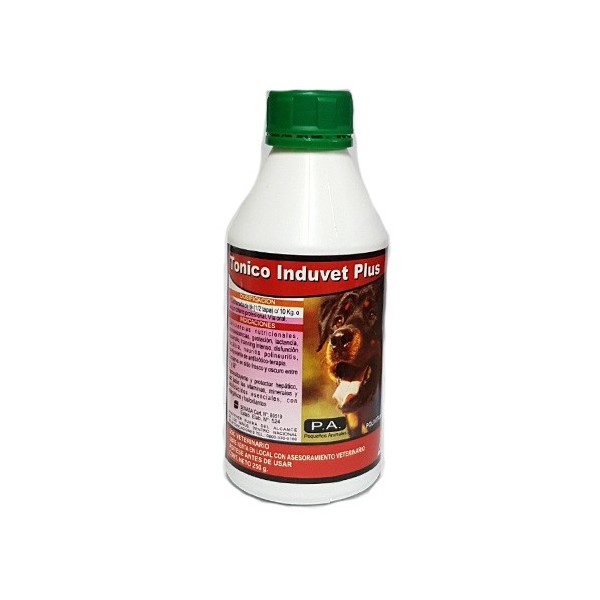 INDUVET - TONICO INDUVET PLUS X 250 CC.-