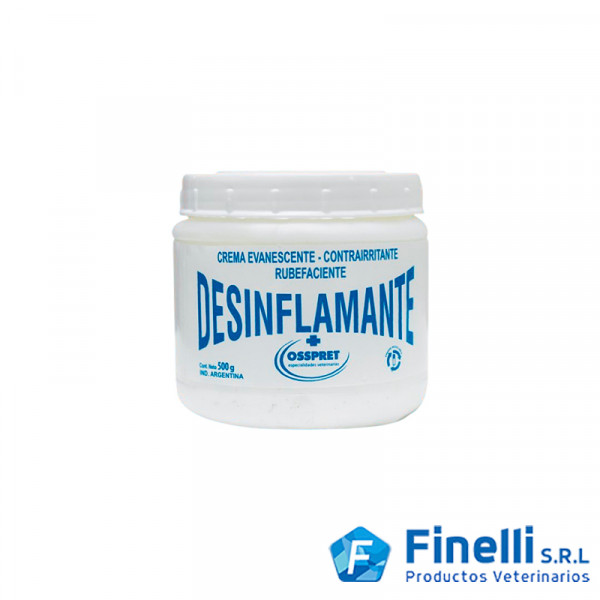 OSSPRET - CREMA DESINFLAMANTE OSSPRET x 100 GRS.