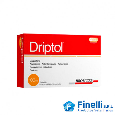 BROUWER - DRIPTOL 100 mg. X 20 COMP.-