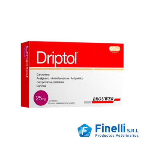 BROUWER - DRIPTOL 25 mg. X 20 COMP.-