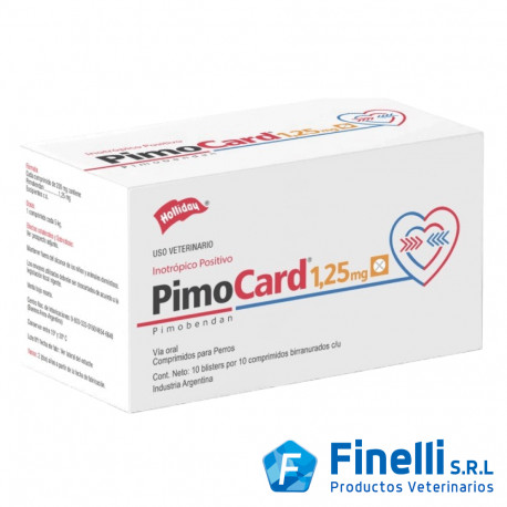 HOLLIDAY - PIMOCARD 1.25 MG. x 100 COMP.