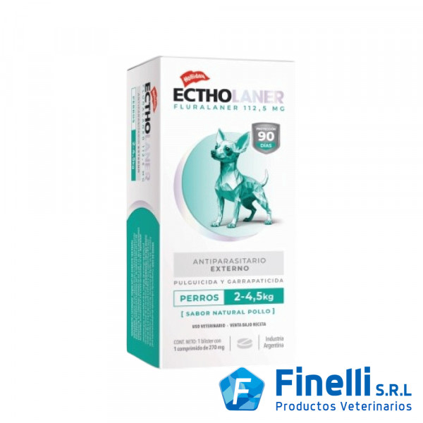 HOLLIDAY - ECTHOLANER PERROS 2 a 4 Kg