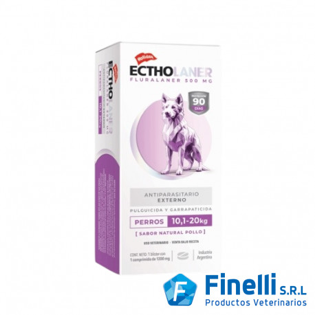 HOLLIDAY - ECTHOLANER PERROS 10 a 20 Kg