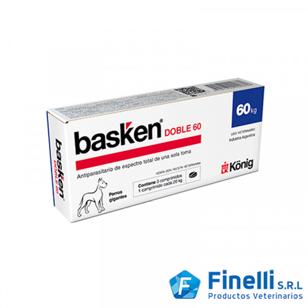 KONIG - BASKEN DOBLE 60 X 3 COMPR.-