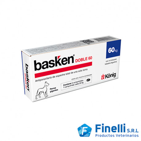 KONIG - BASKEN DOBLE 60 X 3 COMPR.-