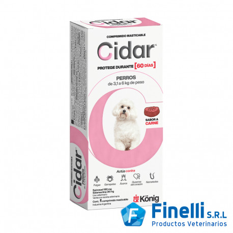 KONIG - CIDAR PERROS (3,1 a 6 KGS.)
