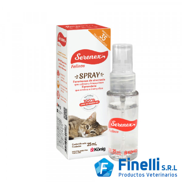 KONIG - SERENEX SPRAY FELINO x 25cc