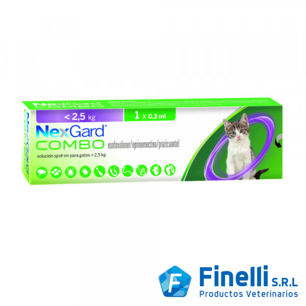 BOEHRINGER - NEXGARD COMBO S (0,6-2,5 Kg)
