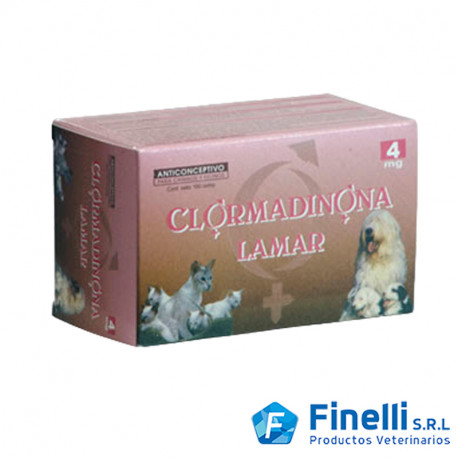 LAMAR - CLORMADINONA 4mg x 100 Comp.