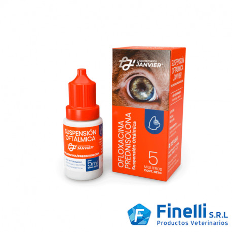 JANVIER - OFLOXACINA-PREDNISOLONA Susp. Oft. X 5 CC