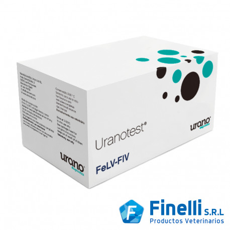 DERMOVET - URANOTEST Fel V - FIV  (kit x 5 Test.)