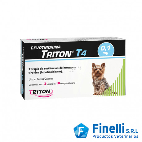 TRITON - LEVOTIROXINA TRITON T4 0,1mg x 30 Comp.