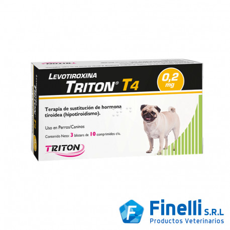 TRITON - LEVOTIROXINA TRITON T4 0,2mg x 30 Comp.