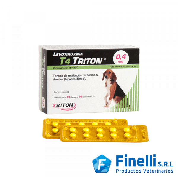 TRITON - LEVOTIROXINA TRITON T4 0,4mg x 100 Comp.