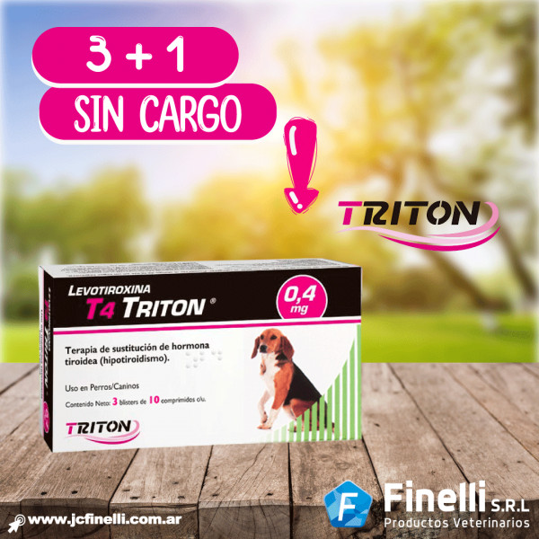 LEVOTIROXINA TRITON T4 0,4mg x 30 Comp.