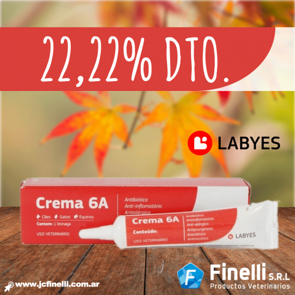CREMA 6A x 15 Grs