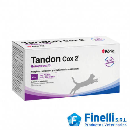 KONIG - TANDON COX 2 FELINOS 4mg. X 32 COMP.