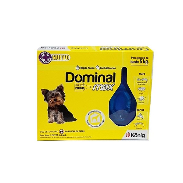KONIG - DOMINAL MAX PERRO HASTA 5 KG-