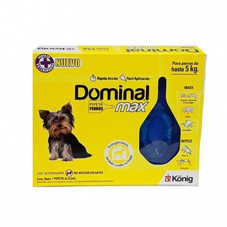 KONIG - DOMINAL MAX PERRO HASTA 5 KG-