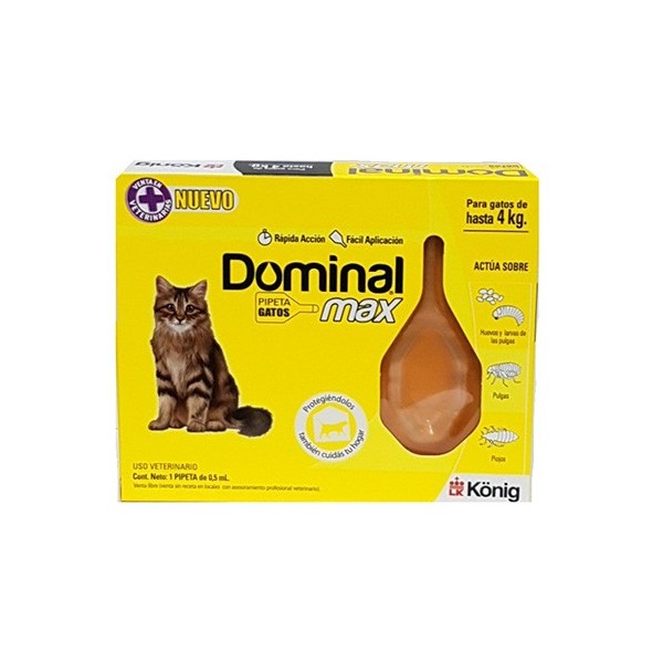 KONIG - DOMINAL MAX GATO HASTA 4 KG-