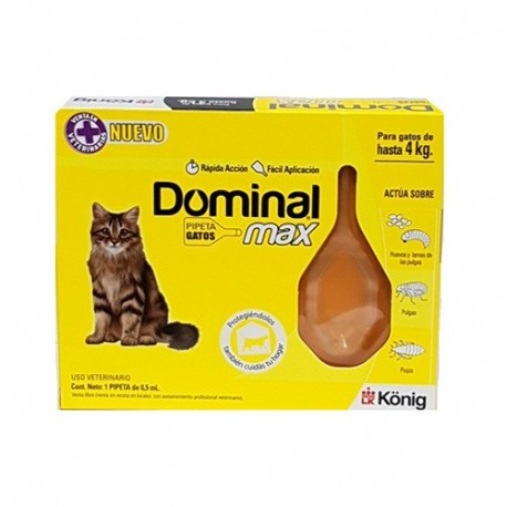 KONIG - DOMINAL MAX GATO HASTA 4 KG-