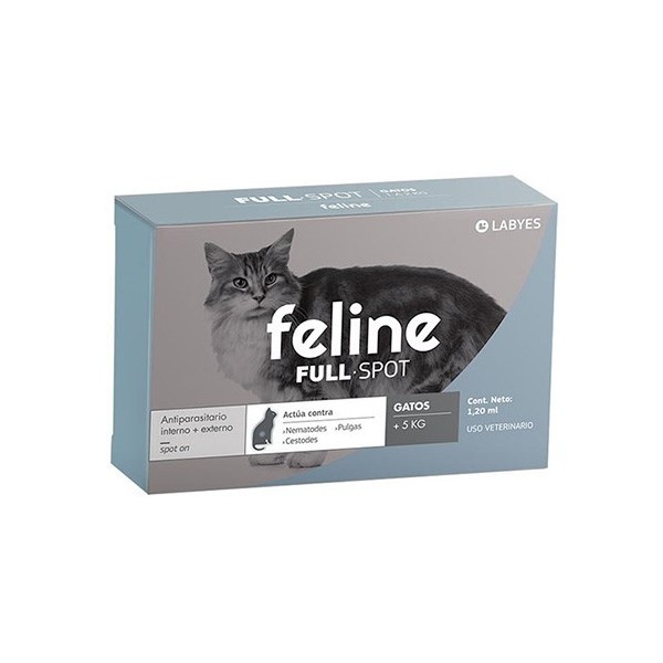LABYES - FELINE FULL SPOT + 5 KGS.-