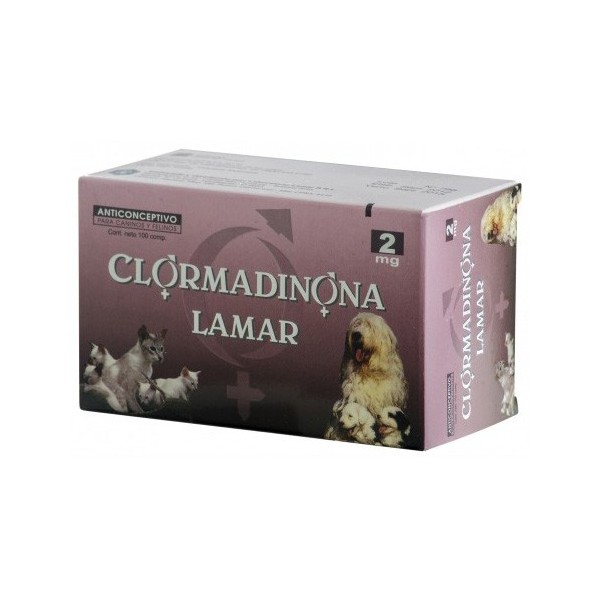 LAMAR - CLORMADINONA 2mg x 100 COMPR.-