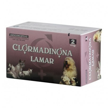 LAMAR - CLORMADINONA 2mg x 100 COMPR.-