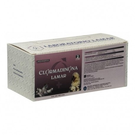 LAMAR - CLORMADINONA 2mg x 1000 COMPR.-