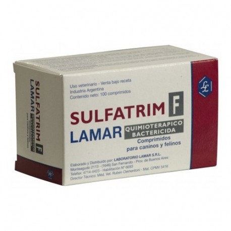 LAMAR - SULFATRIM F X 100 COMPR.-