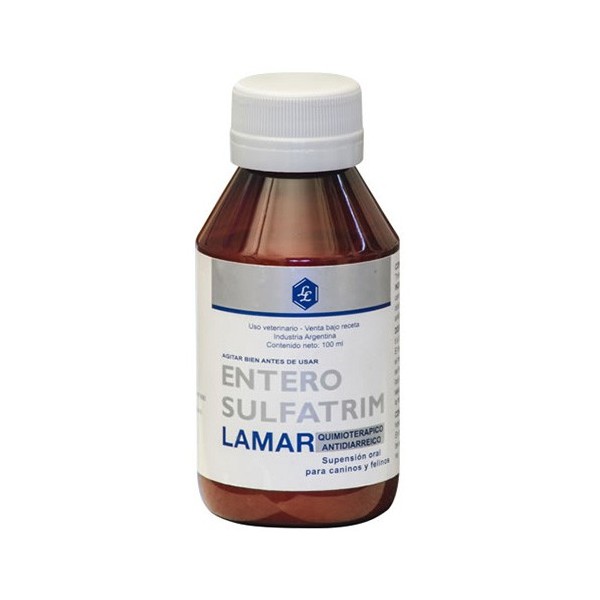 LAMAR - ENTEROSULFATRIM SUSP. X 100 CC.-