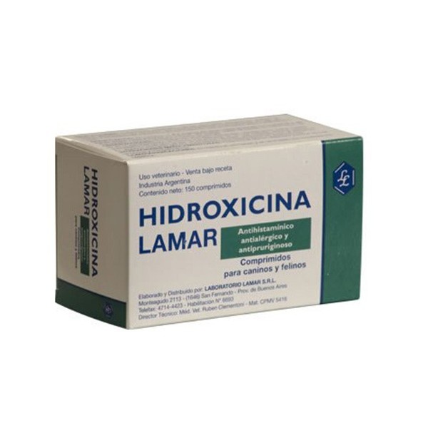 LAMAR - HIDROXICINA X 150 COMPR.-