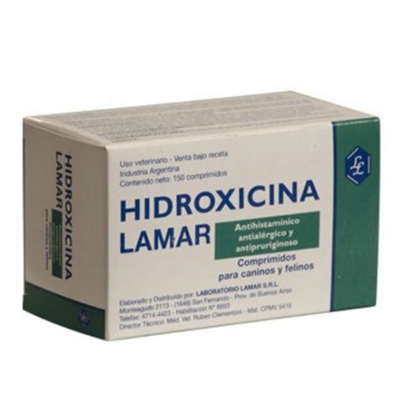 LAMAR - HIDROXICINA X 150 COMPR.-