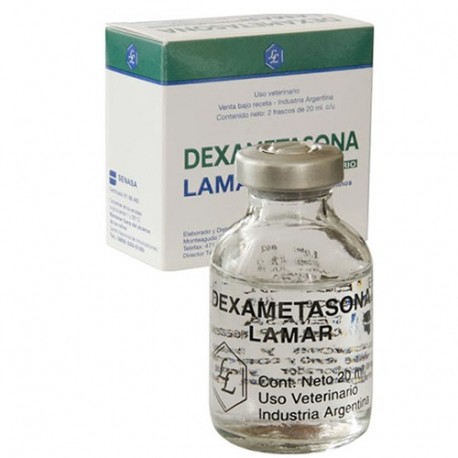 LAMAR - DEXAMETASONA INY. X 2 FCO. AMP.-