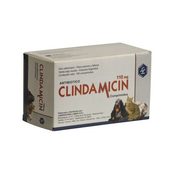 LAMAR - CLINDAMICIN 110 Mg X 100 COMP.-