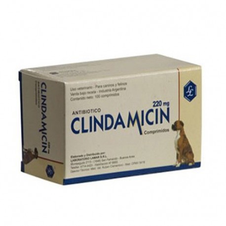 LAMAR - CLINDAMICIN 220 Mg X 100 COMP.-