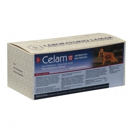 LAMAR - CELAM 500 mg. X 200 COMP.-