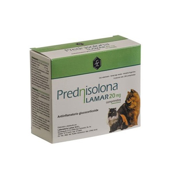 LAMAR - PREDNISOLONA 20 mg. X 200 Comp.-