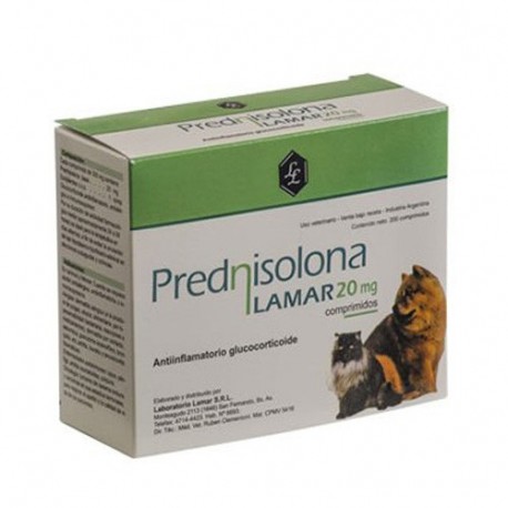 LAMAR - PREDNISOLONA 20 mg. X 200 Comp.-