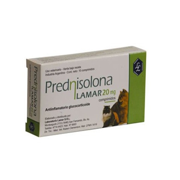 LAMAR - PREDNISOLONA 20 mg. X 10 Comp.-