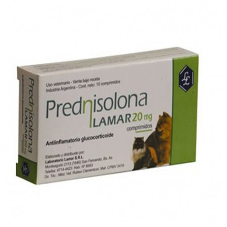 LAMAR - PREDNISOLONA 20 mg. X 10 Comp.-