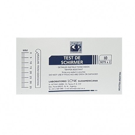 LOVE - TEST DE SCHIMER-