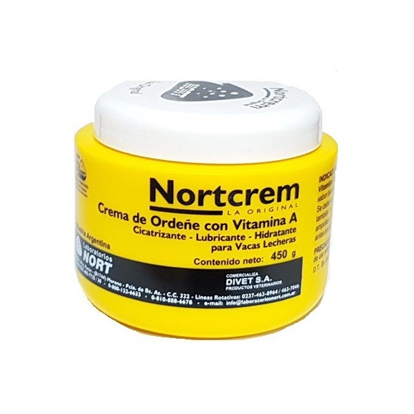 NORT - CREMA DE ORDEÑE X 450 GRS.-