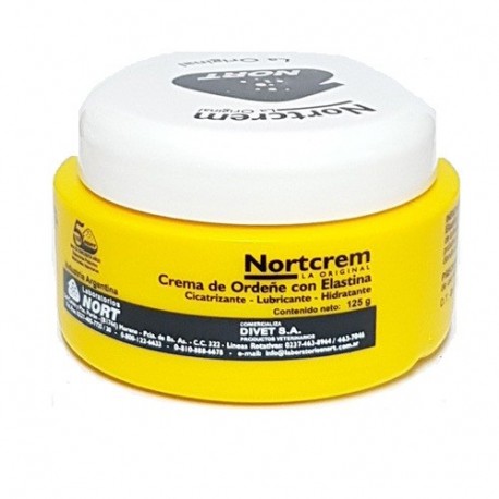 NORT - CREMA DE ORDEÑE C/ELASTINA X 125 GRS.-