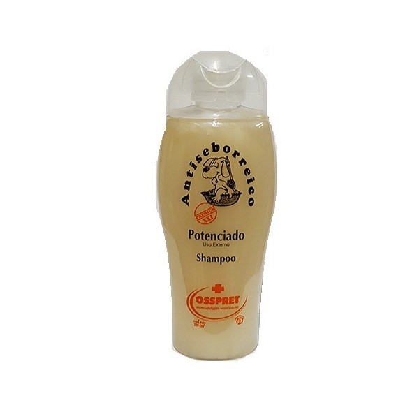 OSSPRET - SHAMPOO POTENCIADO PLUS ANTISEBORREICO X 250-