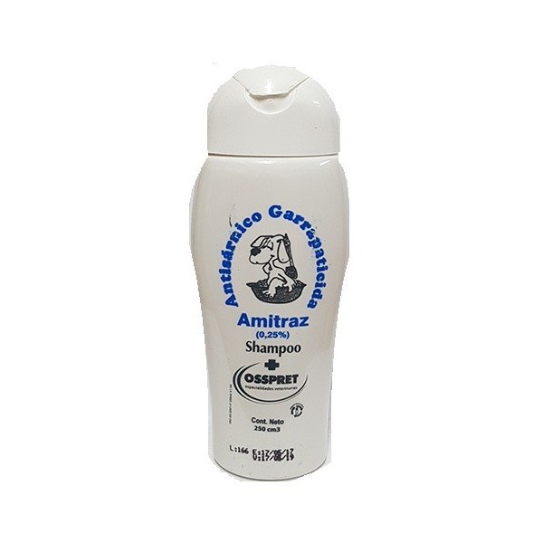 OSSPRET - SHAMPOO AMITRAZ 0,25% X 250 CC.-