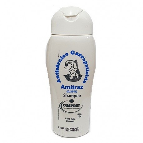 OSSPRET - SHAMPOO AMITRAZ 0,25% X 250 CC.-