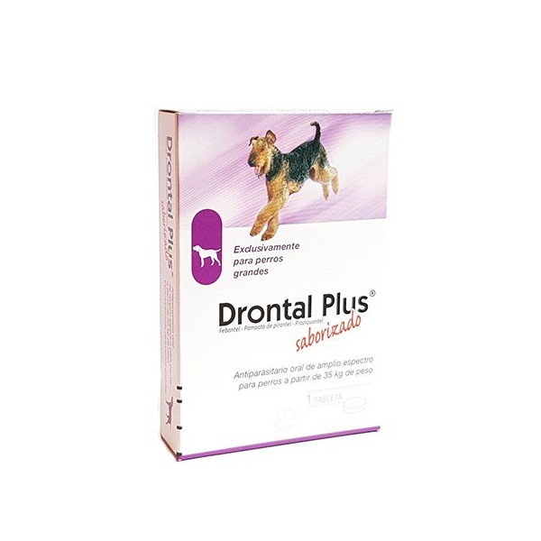 BAYER - DRONTAL PLUS SABORIZADO 35 KG.-