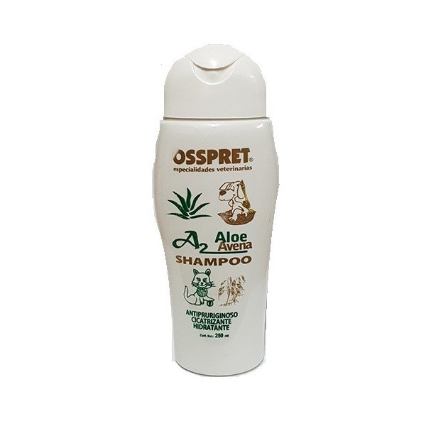 OSSPRET - SHAMPOO A2 ALOE Y AVENA X 250 ML.-