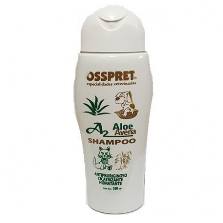 OSSPRET - SHAMPOO A2 ALOE Y AVENA X 250 ML.-